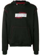 Omc Embroidered Logo Hoodie - Black