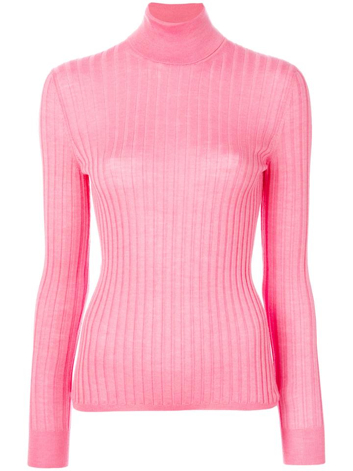 Gucci Fine Knit Turtleneck - Pink & Purple