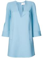 Elisabetta Franchi Bell Sleeves Dress - Blue