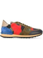 Valentino 'rockrunner' Camouflage Sneakers