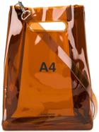 Nana-nana A4 Crossbody Bag - Brown