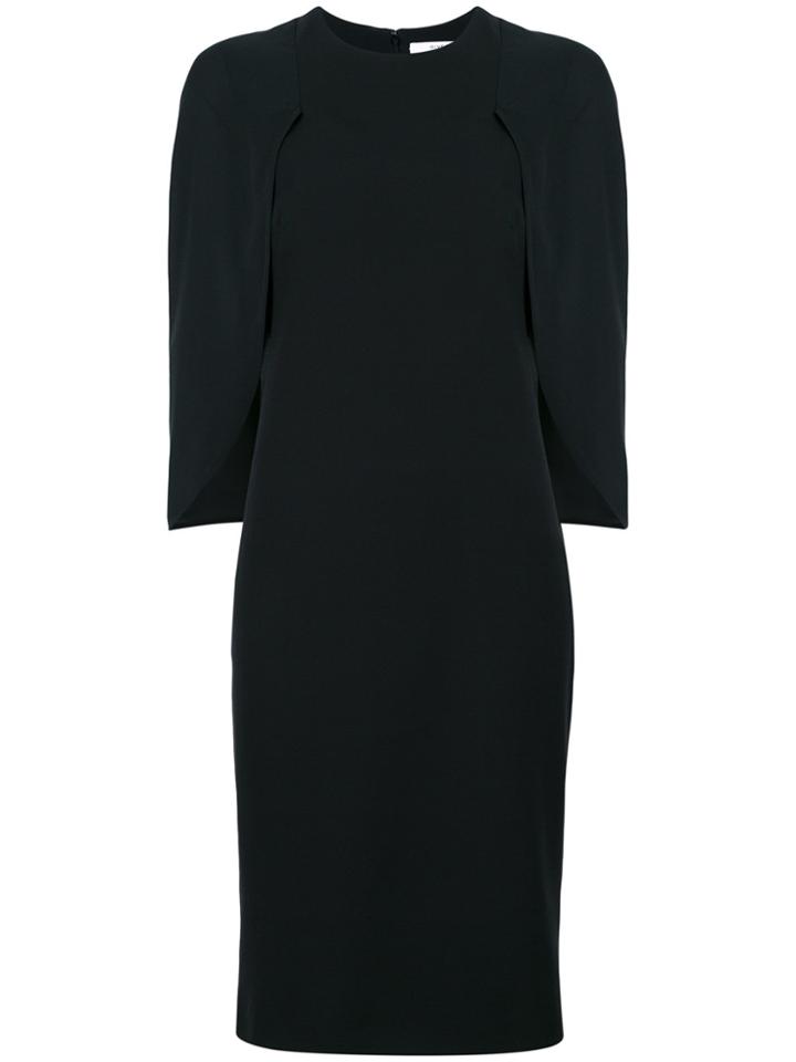 Givenchy Cape Dress - Black