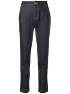 Fendi Double F Tapered Jeans - Blue