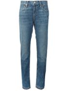 Vince Whiskered Straight Jeans, Women's, Size: 27, Blue, Cotton