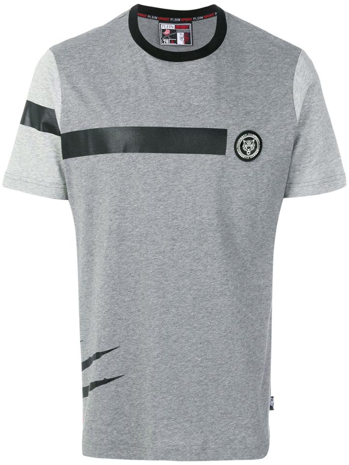 Plein Sport T-shirt With Claw Print - Grey