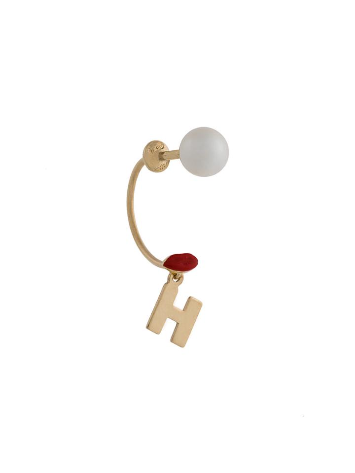 Delfina Delettrez 18kt Gold Ana Earring - Metallic