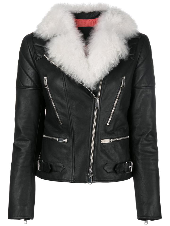 Ermanno Scervino Biker Jacket - Black