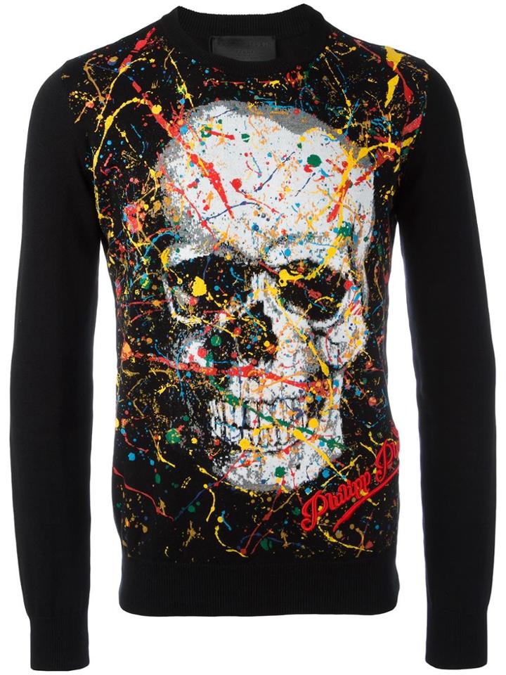 Philipp Plein Odd Jumper - Black