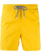 Mc2 Saint Barth Drawstring Swim Shorts - Yellow
