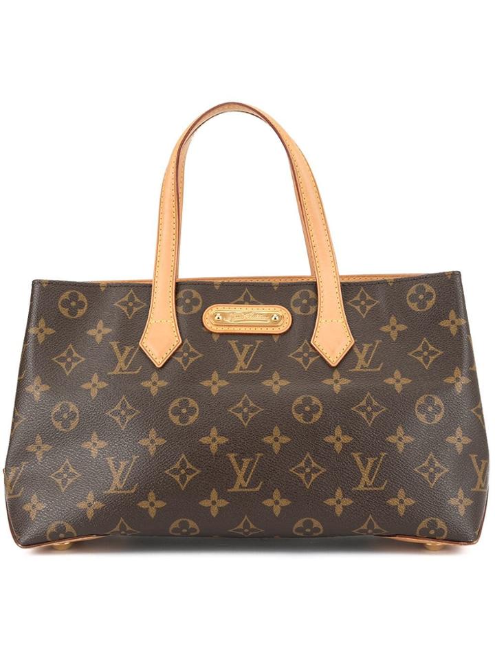 Louis Vuitton Vintage Wilshire Pm Hand Tote Bag - Brown