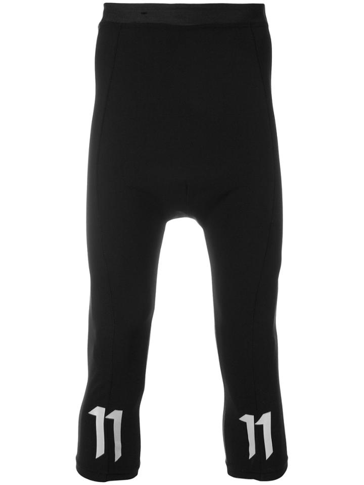 11 By Boris Bidjan Saberi Chic Design Leggings - Black