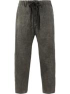Uma Wang Wide Leg Cropped Pants - Grey
