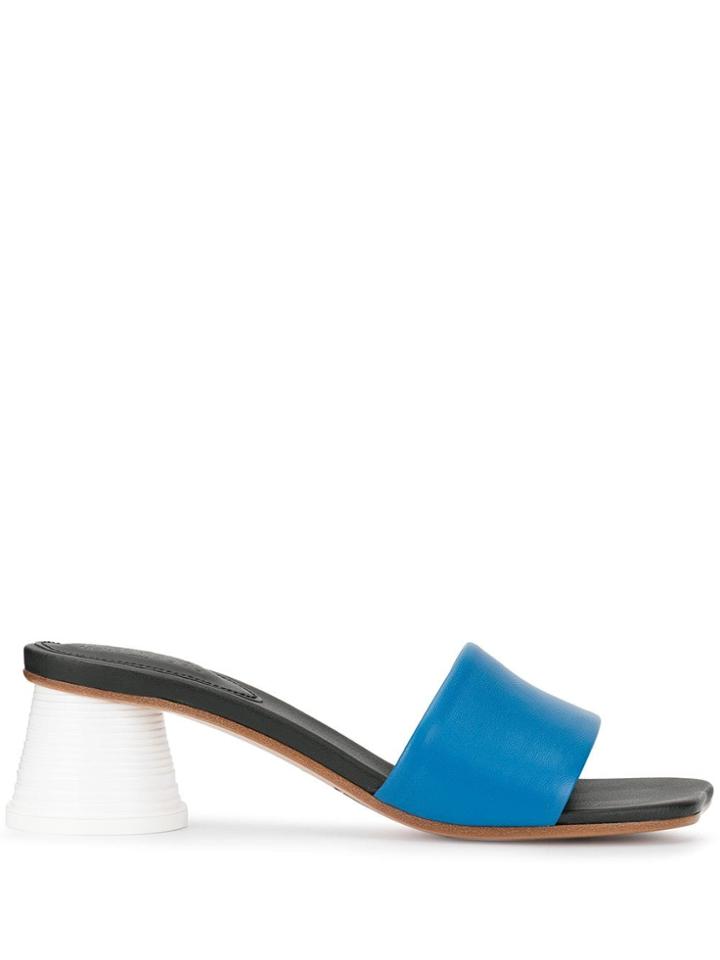 Mm6 Maison Margiela Espresso Cup Mules - Black