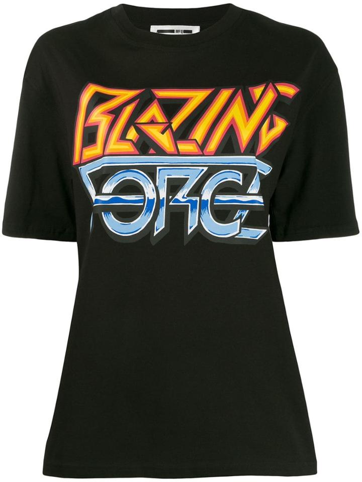 Mcq Alexander Mcqueen Blazing Force T-shirt - Black