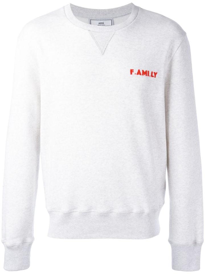 Ami Paris F.ami. Ly Sweatshirt - Grey
