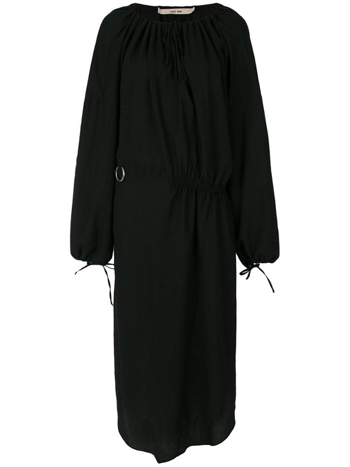 Damir Doma Gathered Loose-fit Dress - Black