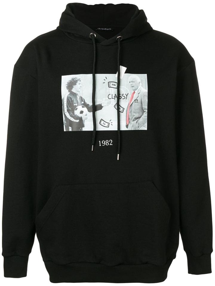 Throwback. Lawyer Hoodie - Black