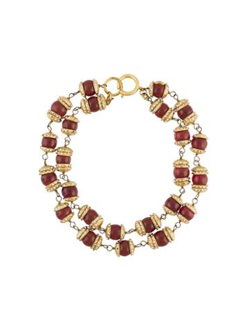 Chanel Vintage Filigree Gripoix Choker