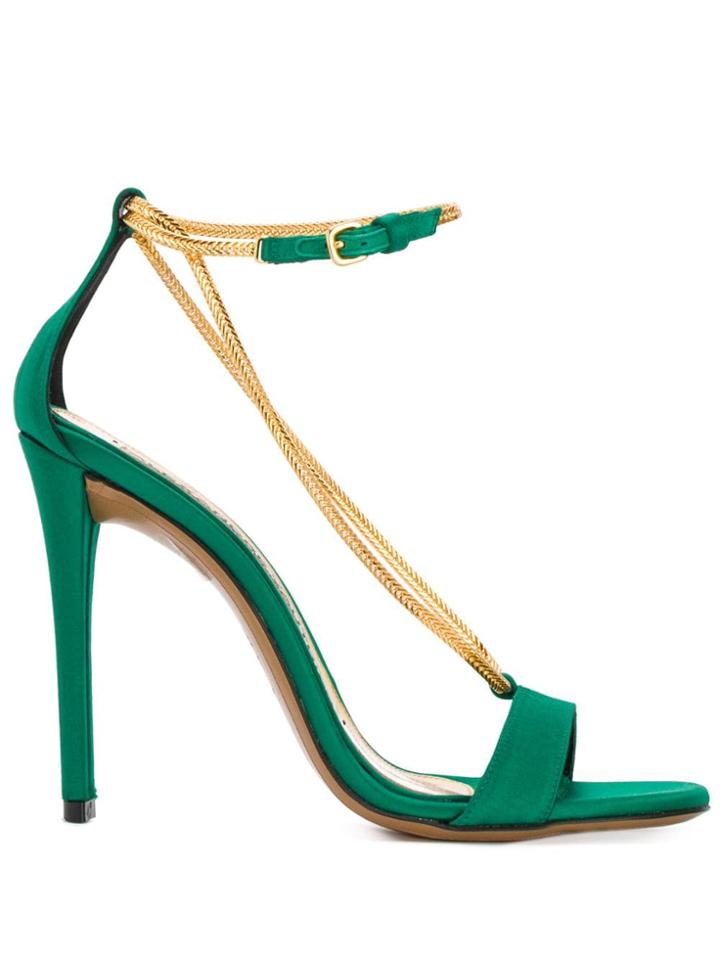 Alexandre Vauthier Alena Sandals - Green