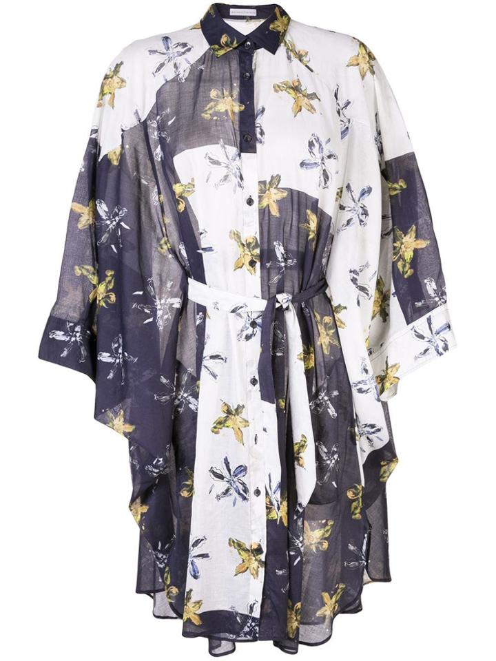 Palmer / Harding Oversized Shirt Dress - Blue