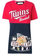 Night Market Baseball T-shirt - Red