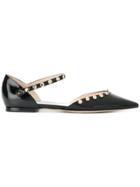 Jimmy Choo Leema Ballerinas - Black