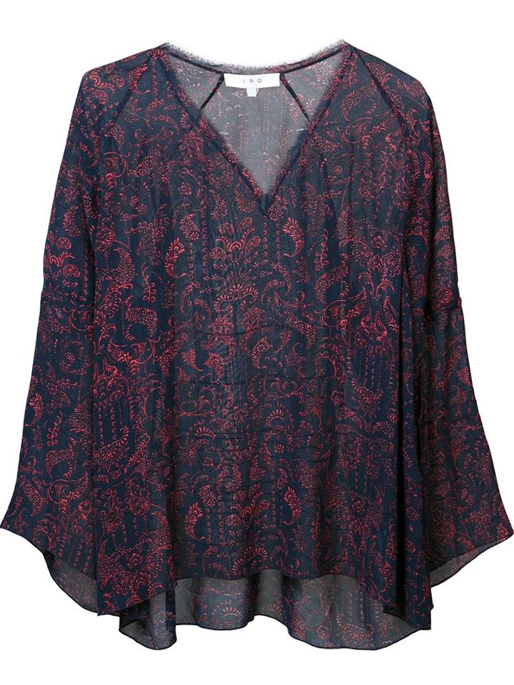 Iro 'aga' Blouse, Women's, Size: 36, Blue, Viscose