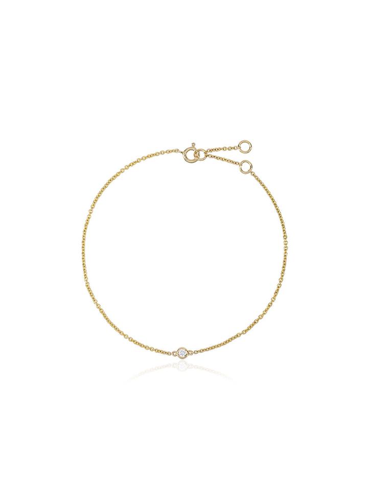 Rosa De La Cruz 18k Yellow Gold Dot Diamond Bracelet - Metallic