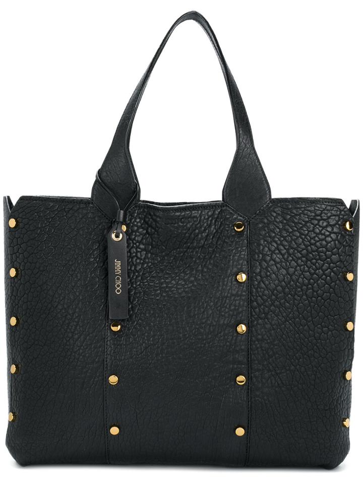 Jimmy Choo Lockett Shopper Tote - Black