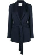 Forte Forte Tailored Fitted Blazer - Blue