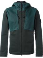Stone Island Contrast Panel Hooded Jacket