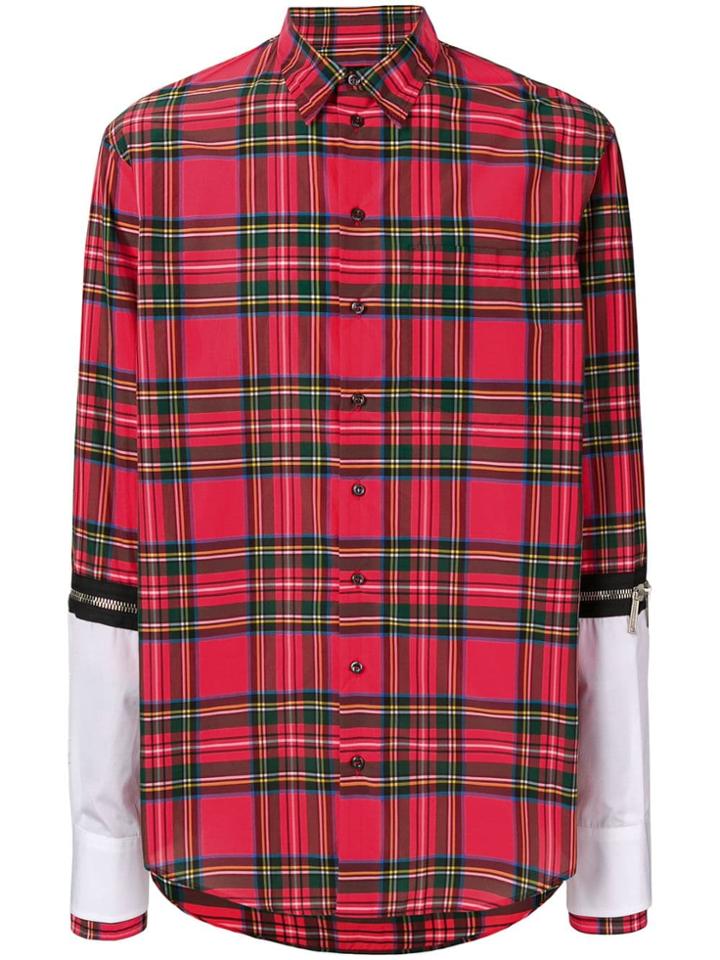 Dsquared2 Checked Layered Shirt
