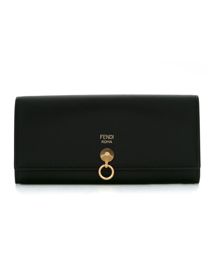 Fendi Continental Wallet - Black