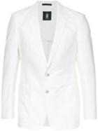 Kent & Curwen Two Button Blazer - White