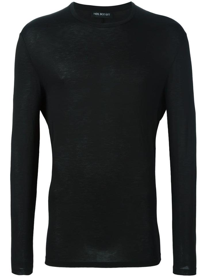 Neil Barrett Crew Neck Sweater - Black