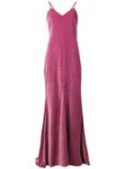 Max Mara Long Sleeveless Dress - Pink
