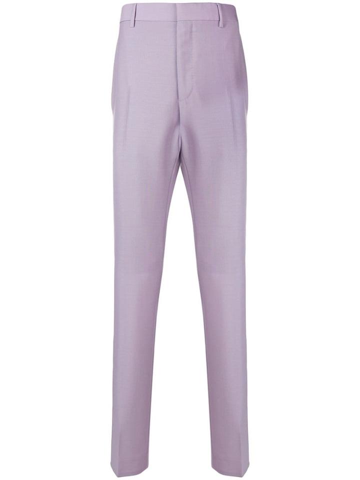 Calvin Klein 205w39nyc Side-stripe Tailored Trousers - Purple