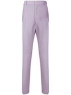 Calvin Klein 205w39nyc Side-stripe Tailored Trousers - Purple