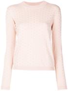 Twin-set Studded Jumper - Pink & Purple