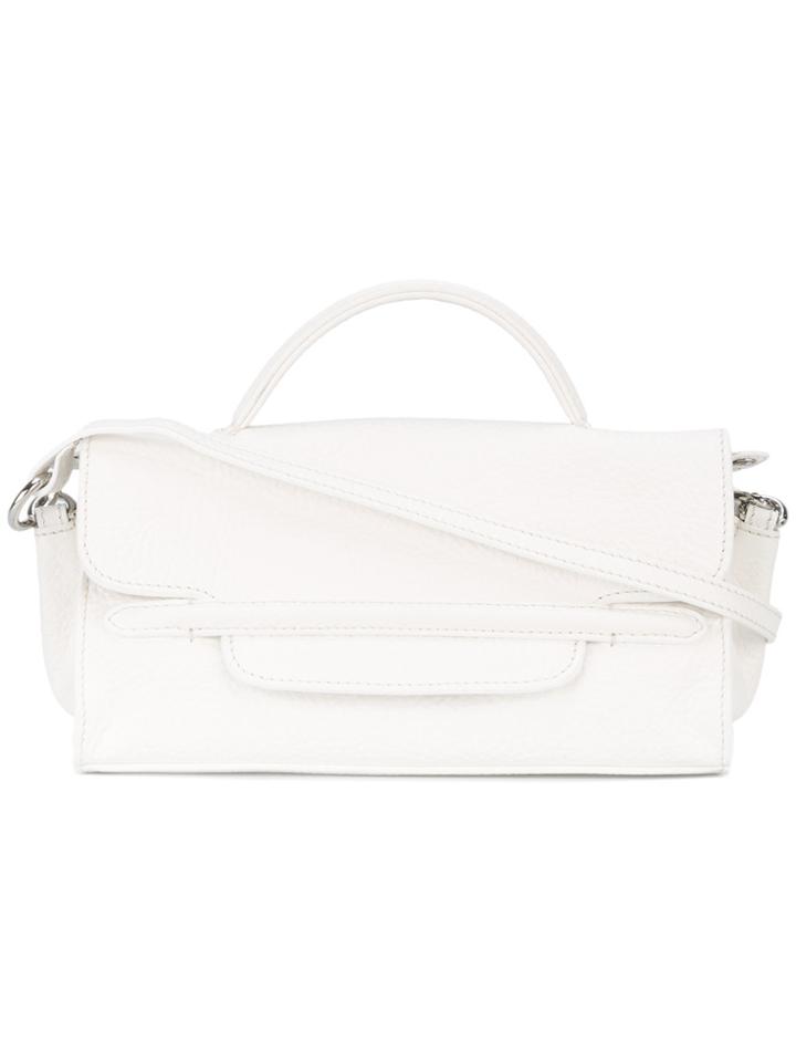 Zanellato Removable Shoulder Strap Tote - White