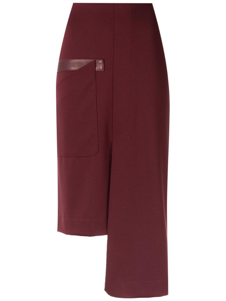 Paco Rabanne Asymmetric Knitted Skirt - Nude & Neutrals