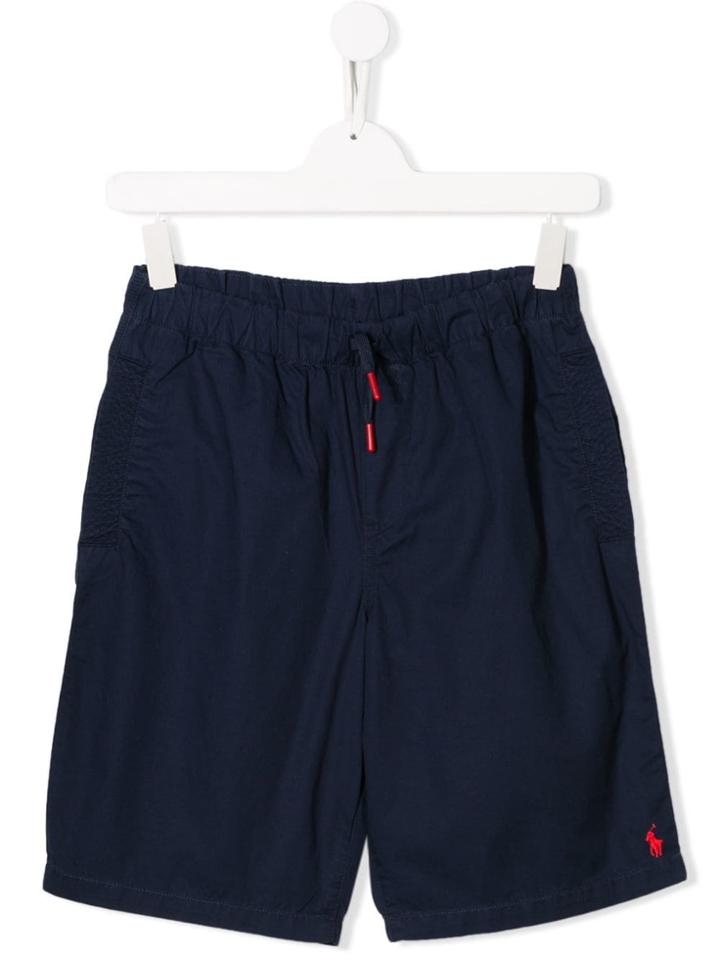 Ralph Lauren Kids Casual Logo Shorts - Blue