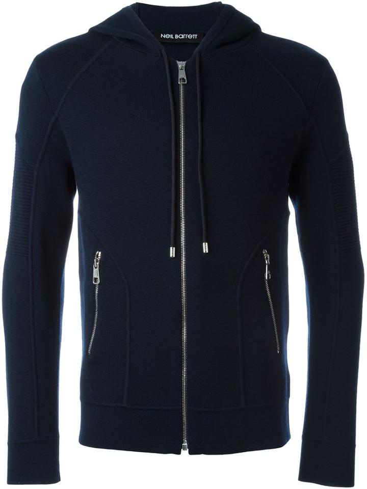 Neil Barrett Fine Knit Hoodie