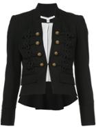 Veronica Beard Military Style Blazer - Black