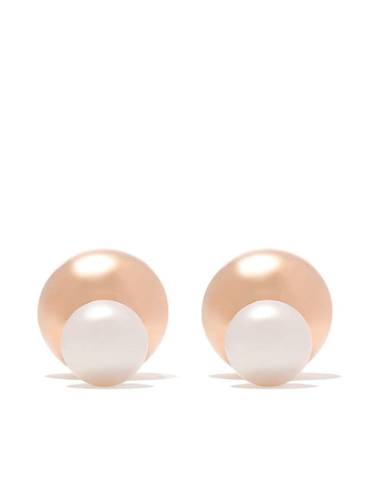 Yoko London 18kt Gold Duet Earrings - 9