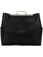 Mm6 Maison Margiela Slim Handle Tote Bag - Black