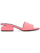 Alexander Wang Lou Mules - Pink & Purple