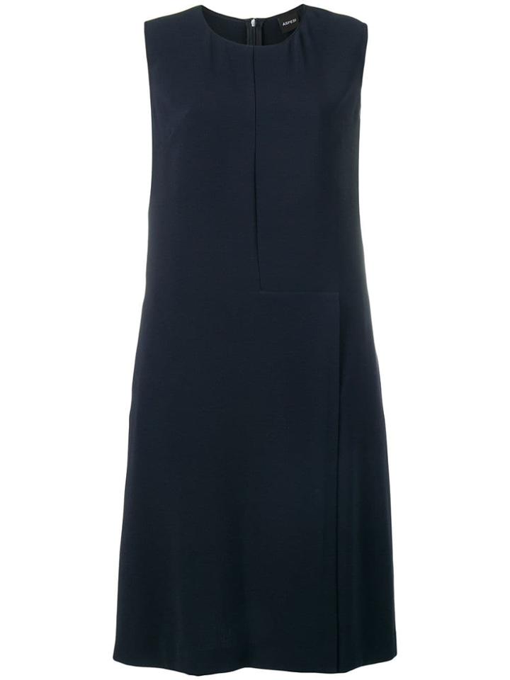 Aspesi Sleeveless Shift Dress - Blue