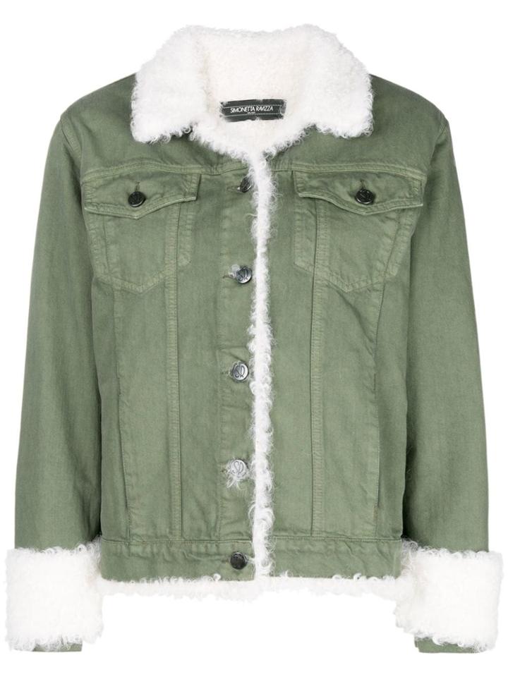 Simonetta Ravizza Kate Denim Jacket - Green
