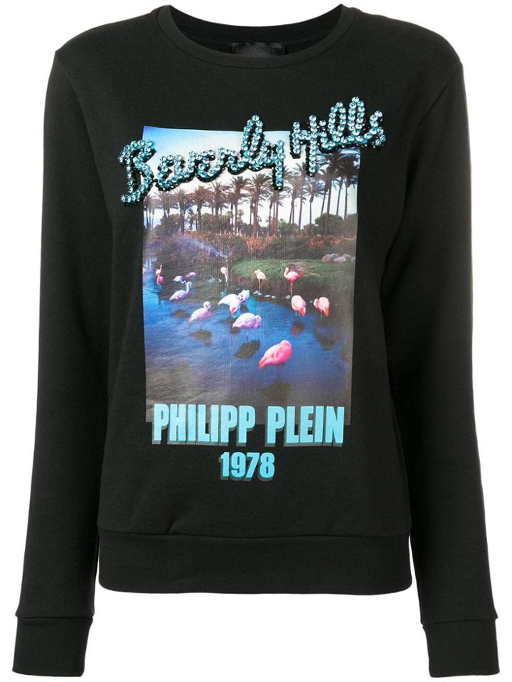 Philipp Plein Black Beverly Hills Sweater